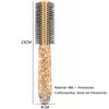 Bestbling Bling Rhinestone Round Barrel Hair Brush – good for Styling and Curling, Adding Hair Volume (Gold)