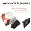 RLB-HILON 1Pair Interior Door Handles Compatible with Suzuki Sidekick 1989-1998, for Geo Tracker 1989-1997, for Chevy Tracker 1998 Year, for Driver and Passenger Side Door Handle