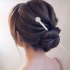 FRDTLUTHW 7.3Inch Long Hair Sticks Acetate Hair Pin for Women Thick Long Hair Creamy-white(pack of 1)