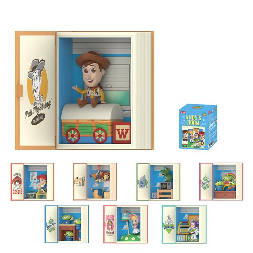 POP MART Andy's Room Series Scene Sets, Blind Box Figures, Random Design Action Figures Collectible Toys Home Decorations, Holiday Birthday Gifts for Boys and Girls, Single Box