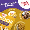 Sun Tropics Mochi Snack Bites, Golden Curry Flavor- 3.5 oz (6 Pack) | Crispy Crunchy Mochi Bites, Rice Nuggets | Mochi Puff Rice Crackers- Gluten Free & Dairy Free- No MSG Added | Asian Rice Snacks
