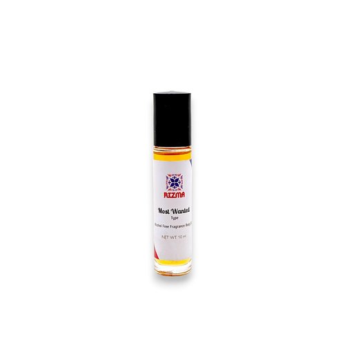Generic RIZMA Most Wanted type Fragrance Body Oil, 10ml Roll-On, Uncut, Alcohol-Free, Travel Size