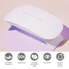 DANNI & TONI UV LED Gel Nail Lamp 6W Mini Nail Dryer for Gel Nail Polish Gel Nail Stickers Professional Nail Curing Lamp Travel Size