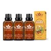 3 Pack Ginger Massage Oil,100% Pure Natural Lymphatic Drainage Ginger Oil,SPA Massage Oils,Promote Blood Circulation Metabolism, Detoxification.-90Ml
