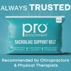 Pro Enrichment Sacroiliac SI Joint Hip Belt - Lower Back Support Brace for Men and Women - Pelvic Support Belt - Trochanter Belt - Sciatica Pelvis Lumbar Hip Pain Relief - FSA HSA Eligible (Regular)