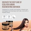 ECOLATIÈR Recovering Hair Mask for Damaged Colored Hair - Deep Conditioning, Hydrating Hair Mask, Argan Oil, Shea Butter, Vegan, 97.2% Natural Ingredients, 13.5 Fl Oz