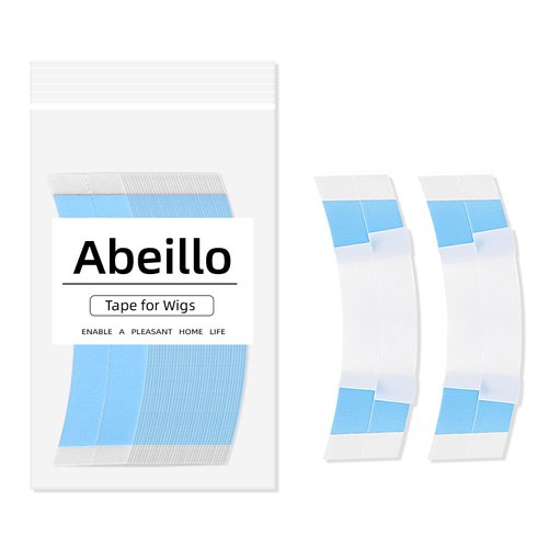 Abeillo 36PCS Wig Tape, Lace Front Tape for Wigs Clear Extra Hold Waterproof Wig Tape Double Side...