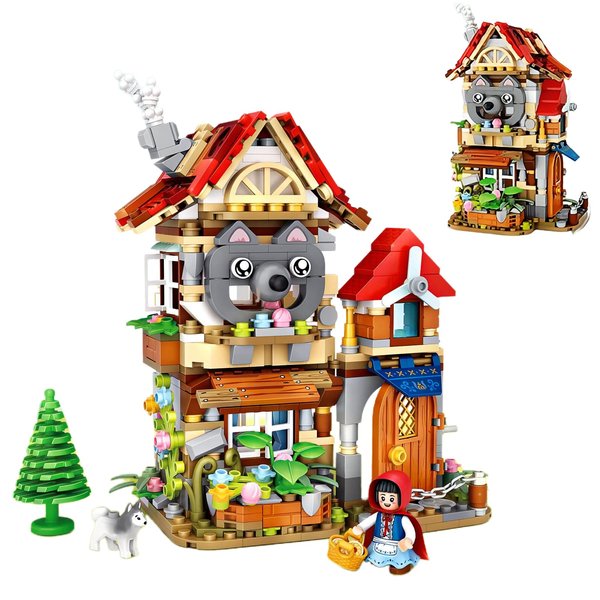 Interesting Tree House Toy, Treehouse Building Set, Friendship Treehouse, Creative Forest Tree-House Mini Building Sets, Christmas Birthday Gift For Adults Kids Girls Boys Ages 8+, 709 Pcs Mini Bricks