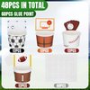 Tanlade 48 Pcs Sports Snack Cups Sports Bowls, Soccer Baseball Football Rugby Basketball Party Decorations, Sports Theme Basketball Party Supplies Basketball Bowl for Birthday Party Favors