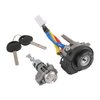 DICMIC Ignition Lock Cylinder Switch with Left Driver Side Door Lock Cylinder Compatible with 2011-2015 Kia Optima 2013-2017 Kia Rio Replace# 81900-1WK00, 81970-2TA00