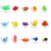 UMBWORLD Preschool Bath Toys Rubber Floating Squeaky Baby Wash Shower Toy for Toddlers Kids Party Decoration15 Pcs (Sea Animal)