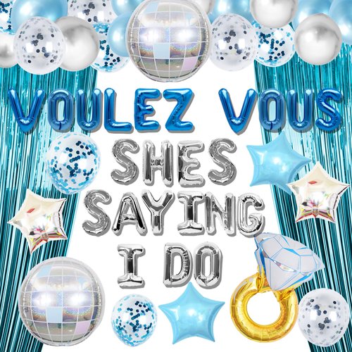 JeVenis Voulez Vous Mamma Mia Decoration Mamma Mia Party Decorations Last Disco Bachelorette Part...