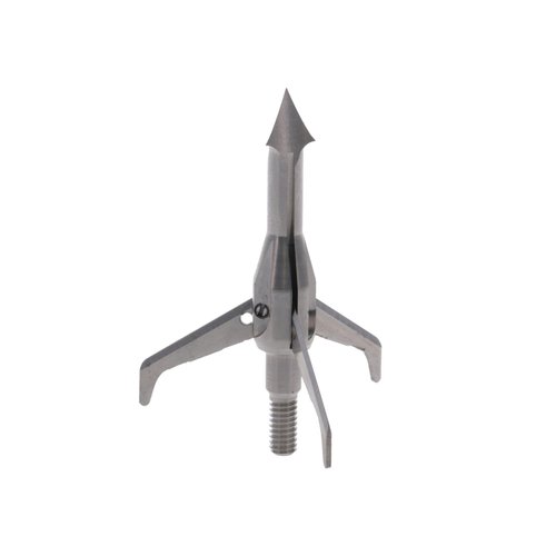 TRUGLO Titanium X 100 Grain Backflip Mechanical Broadhead for Compound Bow Hunting - 3-Blade, 5/8' Flight Dia; 1 1/2' Cutting Dia