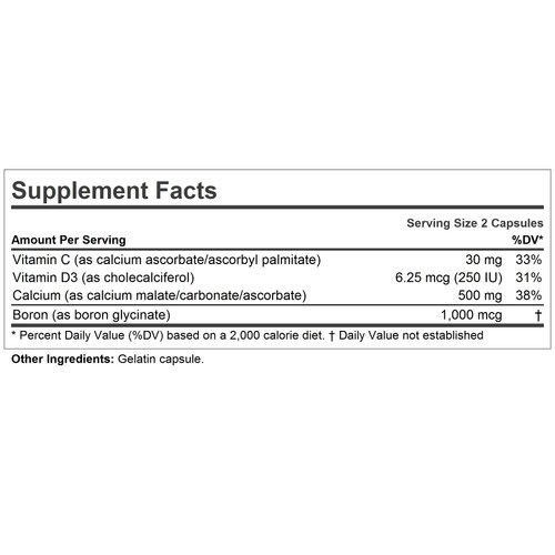 Andrew Lessman Calcium Intensive Care - 360 Capsules - Maintains Healthy Bone and Skeletal Tissues. Vitamin D & Boron. Ultra-Fine, Highly Absorbable Powder in Easy-to-Swallow Capsule. No Additives.