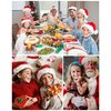 200 Pieces Cute Santa Temporary Tattoos Stickers,20 Sheets Santa Claus Themed Tattoos Stickers Party Decoration Supplies Party favors for Kids Adults