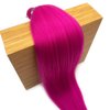 UPruyo Pink Braiding Hair Pre Stretched Kanekalon Braiding Hair Extensions for Braiding Box Braids Synthetic Knotless Prestretched Pre Sectioned Braiding Hair Pink 26 inch