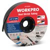 WORKPRO 100FT 1/4" Heat Shrink Tubing, 3:1 Ratio Dual Wall Adhesive Lined Heat Wire Shrink Wrap Tubing, Industrial and Marine Grade Shrinking Cable Tube, Insulation Sealing and Flame Retardant