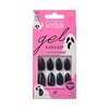 KISS Gel Fantasy Sculpted Halloween Press-On Nails, Purple, Medium, Almond, 31 Ct.
