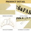 YARIEW 70th Birthday Headband and Birthday Sash + Pearl Pin Set, 70 & Fabulous Crown and Sash, Happy 70th Birthday Decorations for Women, 70th Birthday Gifts for Women, 70th Birthday Party Favor