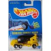 HOT WHEELS YELLOW AND BLACK SEVEN SPOKE #269 OSHKOSH CEMENT MIXER DIE-CAST