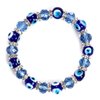 RagBear Beaded Bracelet With Evil Eye Charm Cheap 14K Rose Gold White Yellow Light Blue