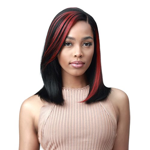 Bobbi Boss HD Lace Front Wig 4" Deep Lace Part MLF555 Shavana (1B)