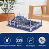 Microworld 3D Metal Puzzle, Turkey Blue Mosque Architecture Metal Model Kits, 3D Puzzles for Adults DIY Building Model Brain Teaser Toys for Teens (Sultan Ahmed Mosque)
