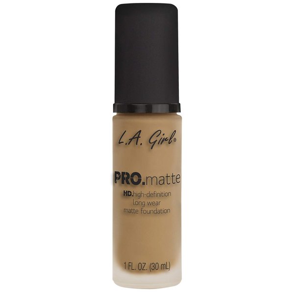 L.A. Girl Pro Matte Foundation, Medium Beige, 1 Fluid Ounce