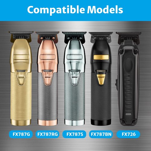 Blade Fit for Babyliss Trimmer Blades Replacement FX707z, FX787, FX726, 1 Pack, Gold