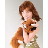 Folkmanis Small Red Fox Hand Puppet, Red, White, Black