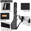 AKOZLIN Golf Carry Bag 8-10 Golf Clubs Lightweight Foldable Travel Sunday Golf Case with Strap Waterproof Sunday Bag