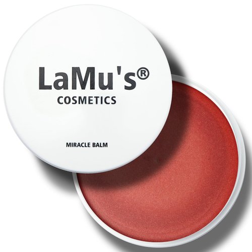 Lamu's Cosmetics Moisturizing Miracle Balm, Multi Glow Balm,Face Balm, Face Blush Cream Blush for Cheeks,Radiant Finish, Hydrating,Natural Glow,Shimmer Balm 50g/ 1.75 Oz (MIAMI BEACH)
