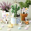 26 Pcs Cat Cake Topper Cute Cat Figurines Cat Happy Birthday Cake Topper Cat Paw Cake Toppers Cat Party Decoration Mini Cat Set for Cat Birthday Party Garden Home Shower Supplies(Cute Cat)