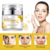 SBHEANGBA Vitamin C Face Cream, Daily Anti Aging Moisturizer Cream for Face, Reduce Appearance of Wrinkles, Fine Lines & Dark Circles, Intense Moisturizing, 1.7 Fl Oz