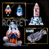 VIIOVOIIV Rocket Building Block Set, Space Rocket Kit for Adults and Kids Ages 8 9 10 11 12 +.