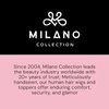 Milano Collection Essentials Gentle Bundle, Regular Care Kit for Natural Hair & Human Hair Wigs & Toppers, Ultra Gentle Hair Shampoo, Conditioner & Leave-In Detangler Mist for Women, 3 Pack