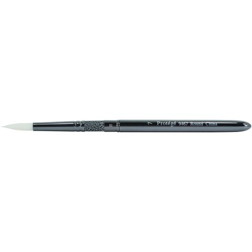 Connoisseur Fine Art Products Set White Nylong Watercolor, 7 Round Nylon Travel Brush