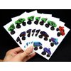 Premium Monster Truck Temporary Tattoos, Party Favors