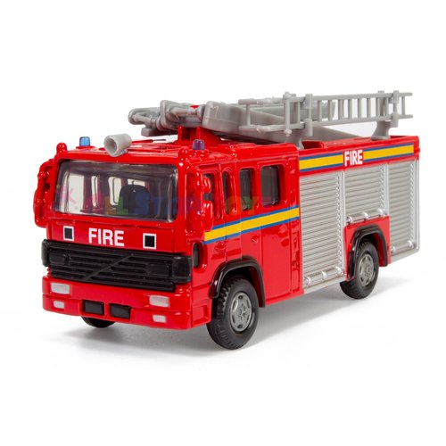 London Fire Truck 5 Inch Diecast Model Toy Car Fire Engine by All Star Toys Motormax 76006