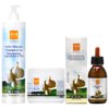 Ever Ego Garlic Hair Care Set - Shampoo, Mask, and Lotion 4.25oz