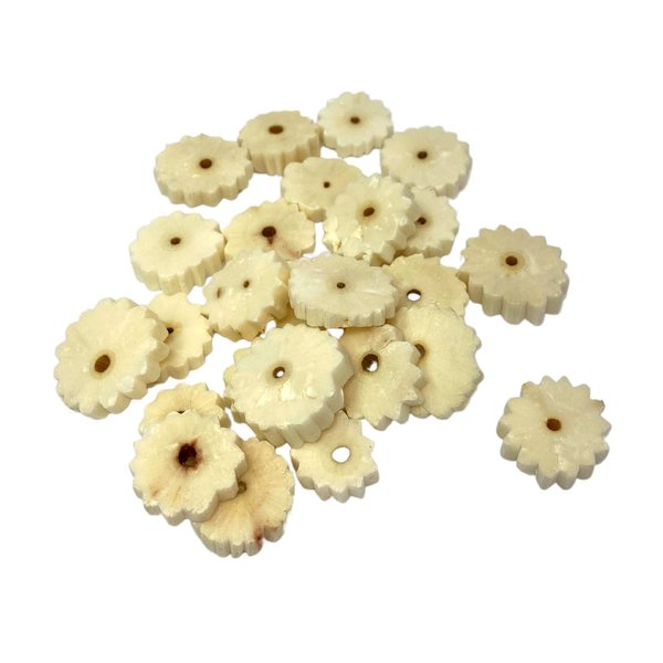 Bonka Bird Toys 3682 Pk24 Sola Gear Chips Foot Talon Craft Part Natural Chew Cockatiel Parakeet Conure and Other Small Pets