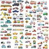 10 Sheets Cars and Trucks Temporary Tattoos for Kids, Birthday Party Favors Supplies, Construction Trucks Decorations Fake Tattoos (OVER 80 styles)