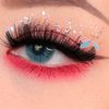 Uranian False Eyelashes Faux Mink Lashes Natural Look Fluffy Eye Lashes Dramatic Lashes Christmas Costume Long Fake Eyelashes for Women and Girls