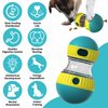 COSOWO Interactive Dog Treat Dispenser and Puzzle Toys, Dog Slow Food Feeder Rolling Ball for Reducing Boredom and IQ Training Toys, Green