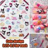 7 Pics 5D Halloween Nail Stickers, Small Cute Cartoon Nail Stickers for Kids, Girls and Women, Goth Nail Charms, Accessories for Nail Art, Pegatinas para Uñas
