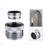 walkinginrain Faucet Adapter with Aerator, Sink Faucet to Garden Hose Adapter, Faucet Adapter to Garden Hose for Kitchen and Bathroom, 3/4" GHT Thread Chrome