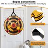 WIn SPORTS Toy Foam Axe Throwing Game - Indoor Outdoor Target Game,Includes Two Foam Axes, One 26” Easy Fold Target and A Carry Bag