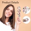 Tortoise Wide Tooth Combs for Women, Tortoise Shell Comb, Shell Cellulose Acetate Round Tooth Comb for Straight/Curly Hair,Short/Long Hair, Anti-static Wide Tooth Comb Easy Detangling Wet or Dry