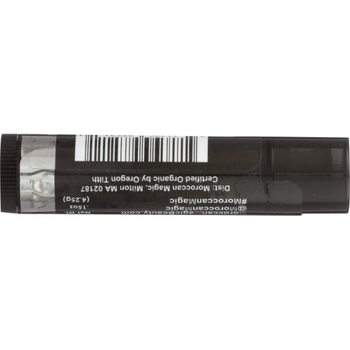 MOROCCAN MAGIC Organic Coconut Almond Argan Lip Balm, 0.15 OZ