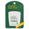 Desert Essence Tea Tree Oil Dental Floss - 50 Yards - Naturally Waxed w/ Beeswax - Thick Flossing No Shred Tape - On The Go - Removes Food Debris Buildup - Cruelty-Free Antiseptic